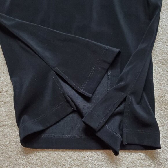 Willi Smith Collection V-neck Sleeveless Black Top. Size S - Picture 7 of 9